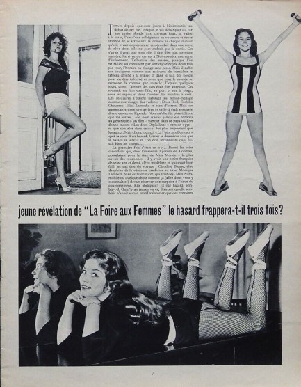 Pulp International - Images from two issues of Paris Frou Frou circa ...