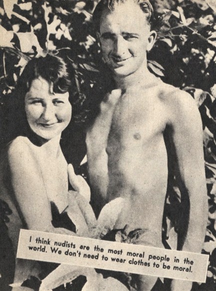 Vintage Male Nudist