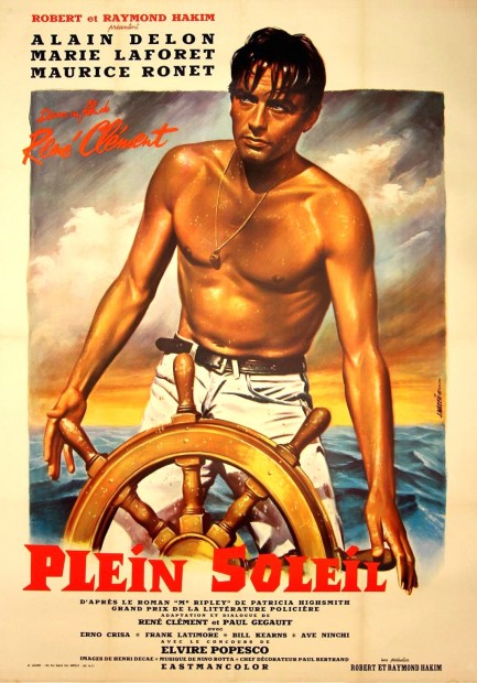 Poster Vintage Film La Pool Poster Alain Delon Romy Schneider Cannes Sex 