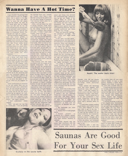 Vintage Sauna Nudes - Pulp International - Sex Files